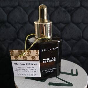 SAND + FOG Vanilla Reserve Eau de Parfum Oil - Black